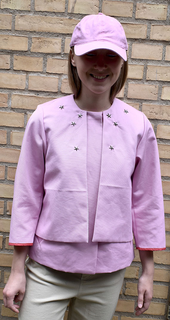 dansk design sommerjakke genbrugsmaterialer